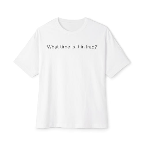 What time is it in iraq? - Tee